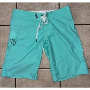 Volcom stone women’s Y2K 7 swim Boardshorts teal